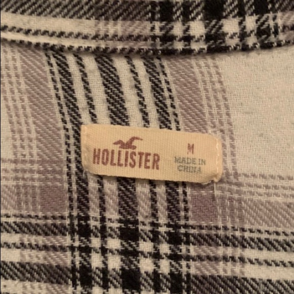 Hollister plaid button down - Picture 2 of 2